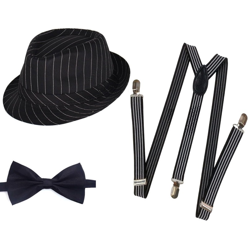 Men'S Accessories In The 1920S - Cappello Fedora da Uomo Anni '20,