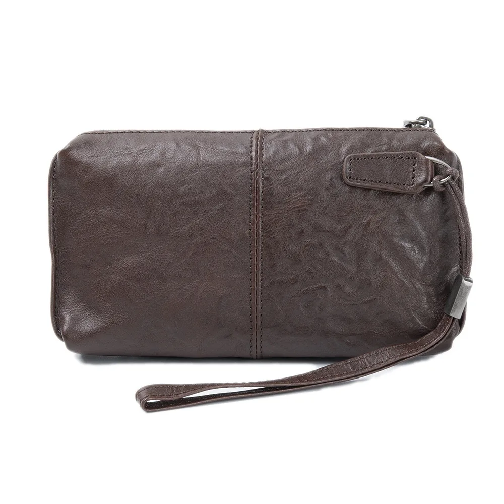 Travel Organizer Men - Pochette da uomo in pelle di