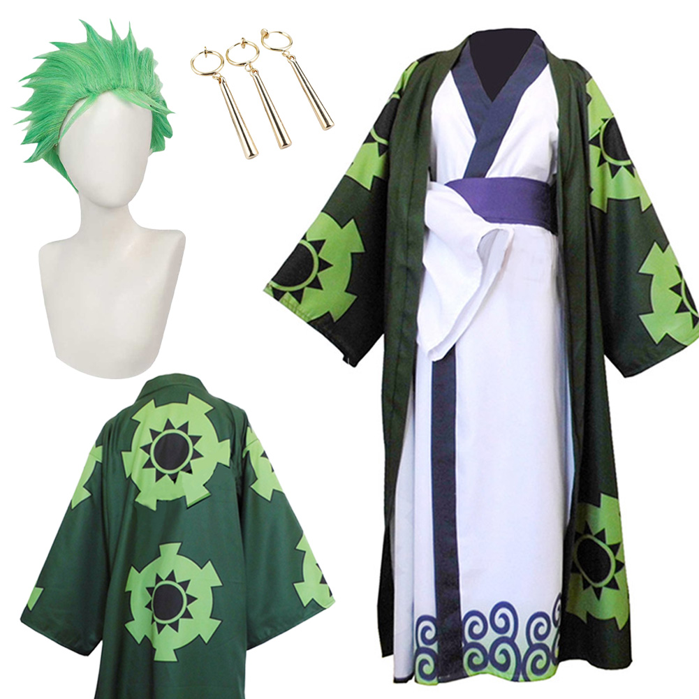 Men'S Kimono Accessories - Wano Country Roronoa di Zoro Cosplay
