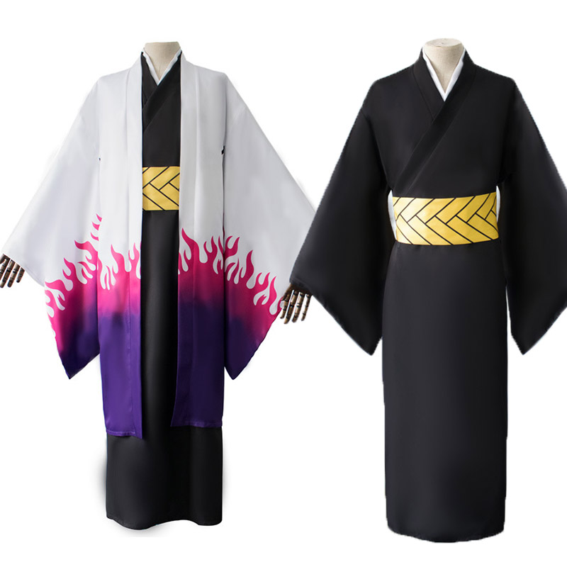 Men'S Kimono Accessories - Anime Ubuyashiki Kagaya Costume Cosplay Set