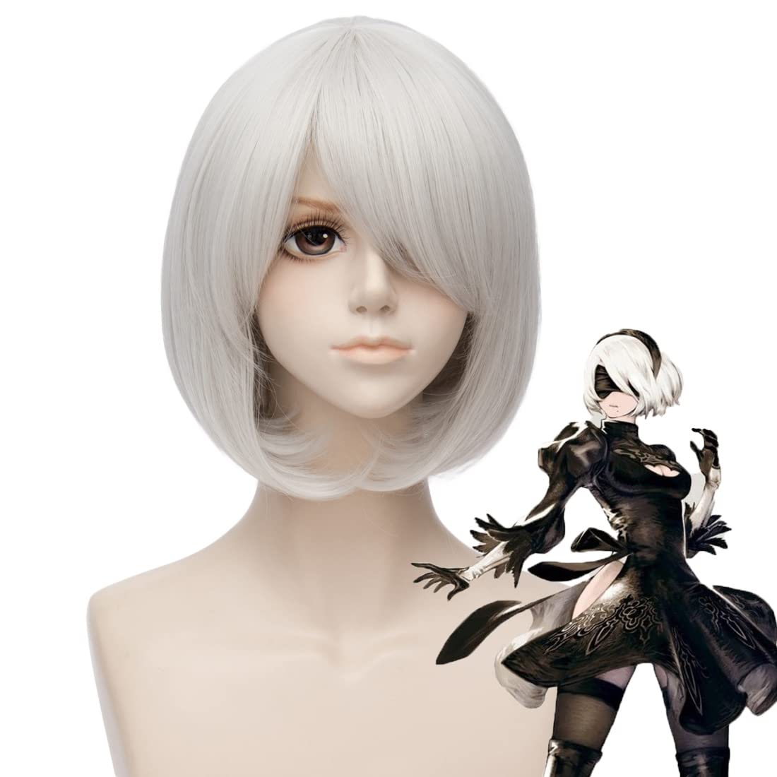 Men'S Accessories Types - Parrucche cosplay a nastro corto per