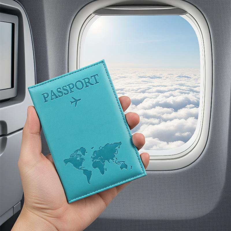 Travel Organizer Men - Porta Passaporto in Pelle PU Resistente