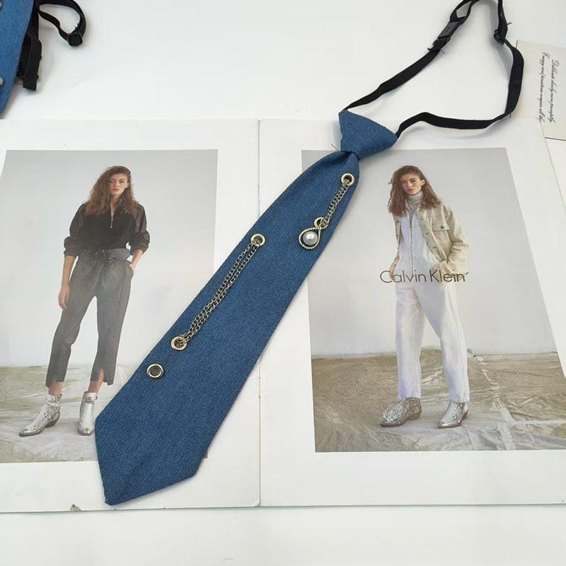 Cravatta blu stile cowboy Cami - Men Accessories Neck Chain recensione e prezzo