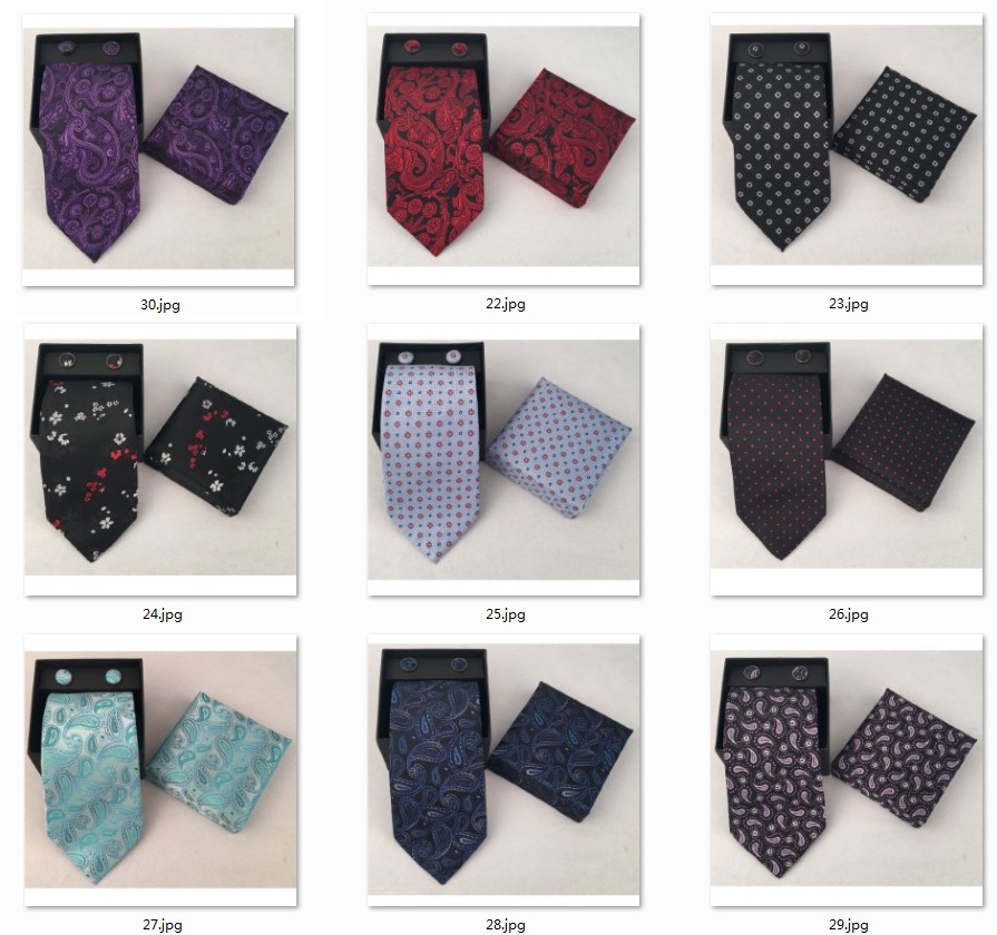 Set di cravatta, fazzoletto da - Neck Tie Set Box recensione e prezzo