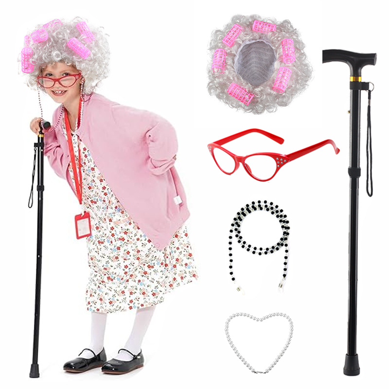 5 Pezzi Set Costume da Vecchia - Men'S Accessories In The 1920S recensione e prezzo