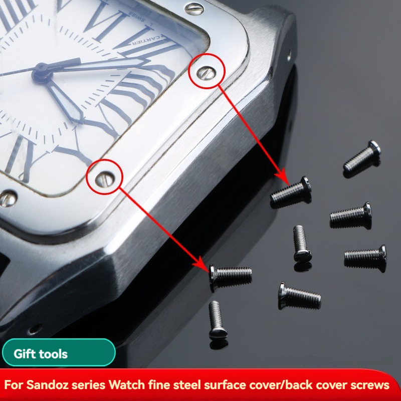 Per Cartier Santos quadrante d - Men'S Accessories Cartier recensione e prezzo