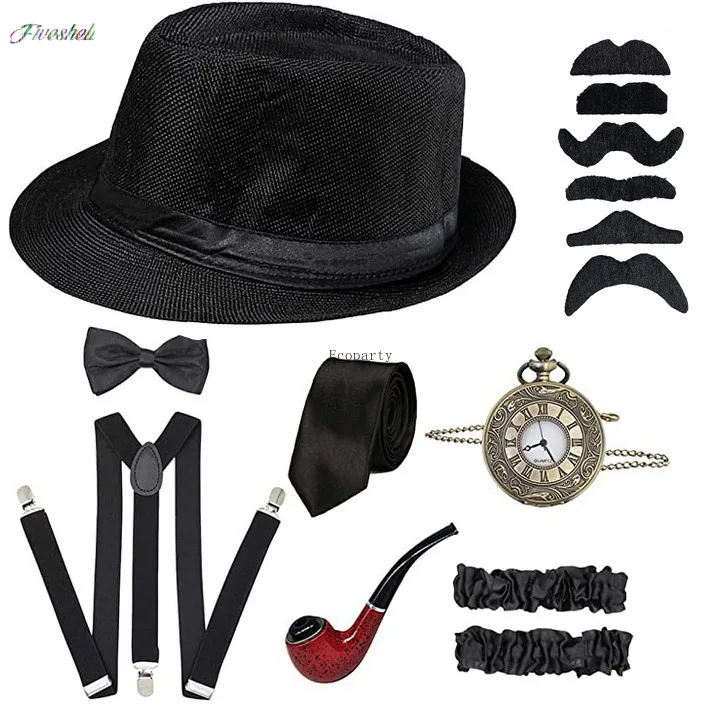 Festa di Halloween Grande Gats - Men'S Accessories In The 1920S recensione e prezzo
