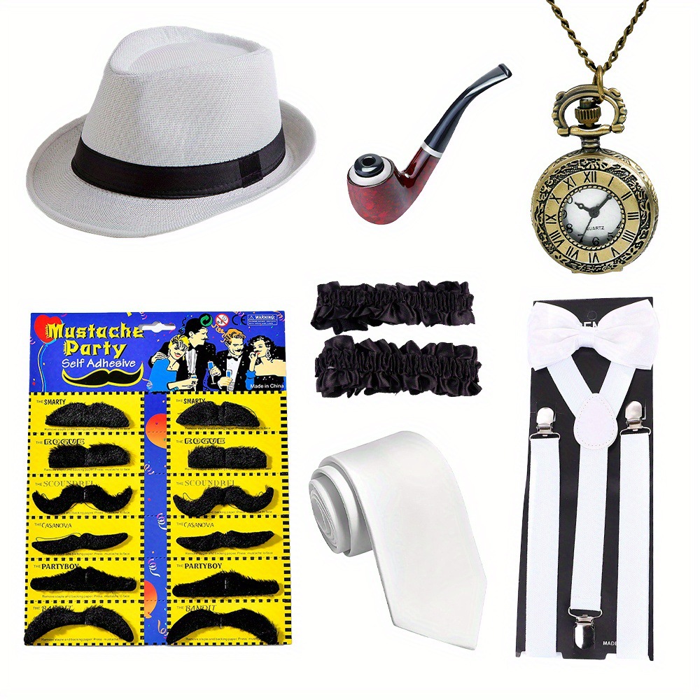 Costume da Gangster Anni '20 p - Men'S Accessories In The 1920S recensione e prezzo