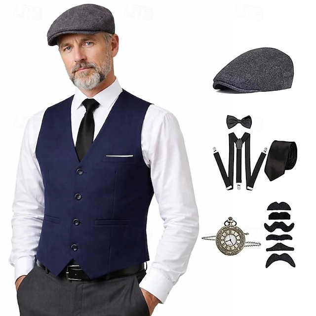 Costume da gangster anni '20 p - Men'S Accessories In The 1920S recensione e prezzo