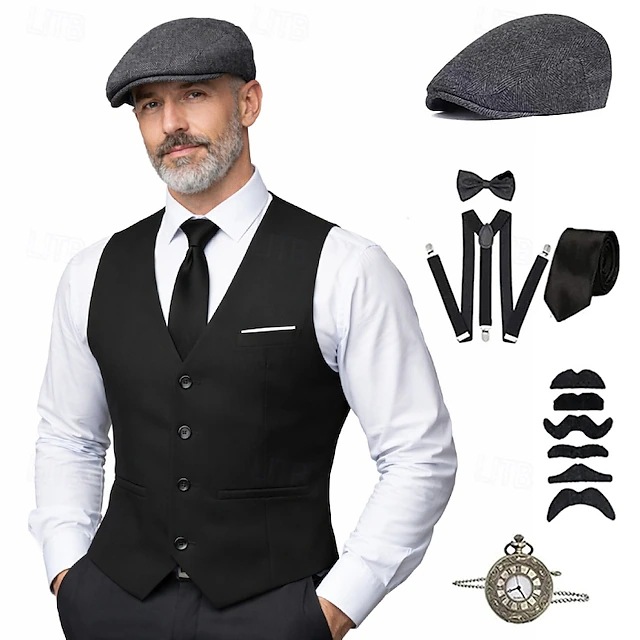 Costume da gangster anni '20 p - Men'S Accessories In The 1920S recensione e prezzo