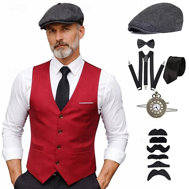 Costume da gangster anni '20 p - Men'S Accessories In The 1920S recensione e prezzo