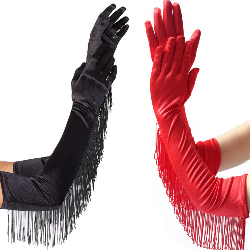 Guanti con frange per donna, g - Men'S Accessories In The 1920S recensione e prezzo
