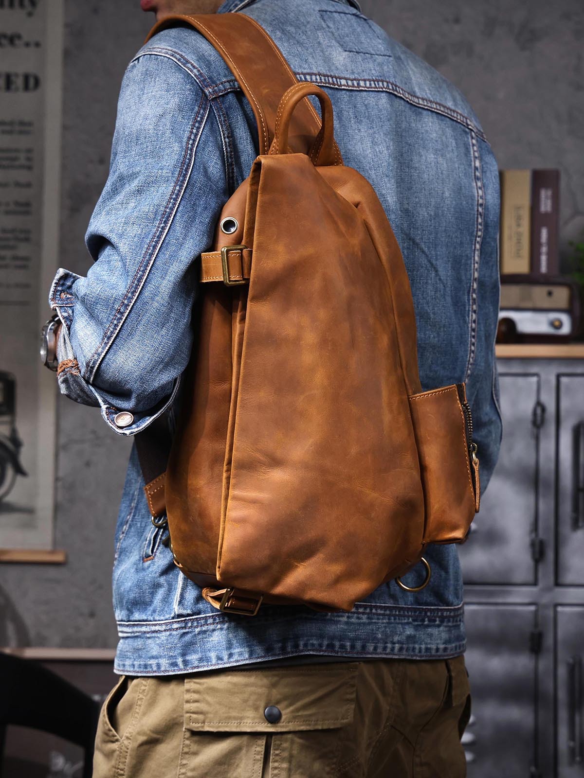 Borsa a tracolla da uomo di gr - Travel Organizer Men recensione e prezzo