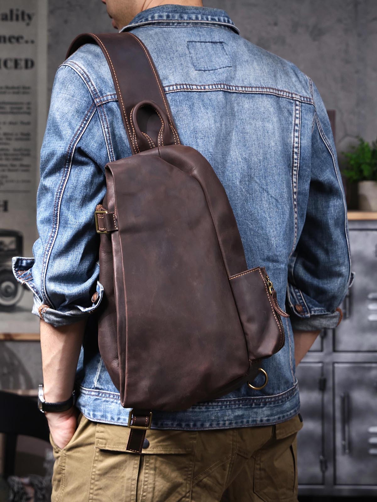 Borsa a tracolla da uomo di gr - Travel Organizer Men recensione e prezzo