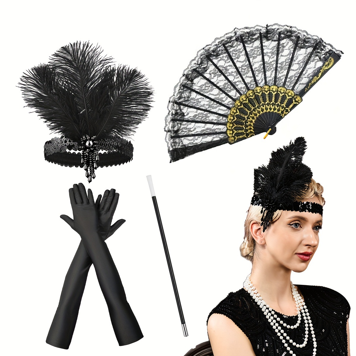 Set Costume Retrò Anni '20 per - Men'S Accessories In The 1920S recensione e prezzo