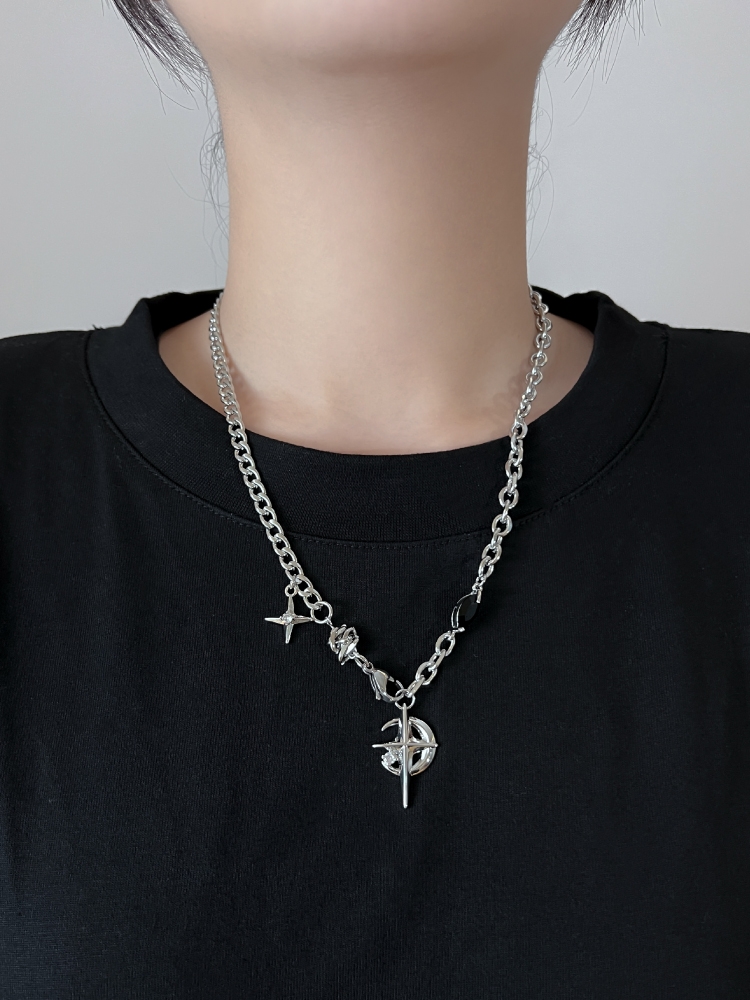 2023 coreano Fashion Goth Punk - Men Accessories Neck Chain recensione e prezzo