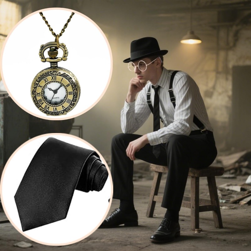 Set di Accessori per Costume d - Men'S Accessories In The 1920S recensione e prezzo