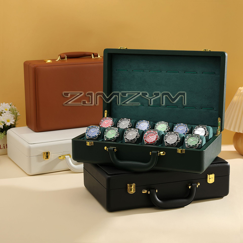 Scatola per 12 Orologi da Uomo - Travel Organizer Men recensione e prezzo